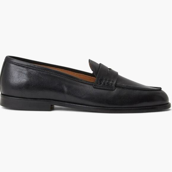 NWOB Women’s Bruno Magli Lixia Loafer in Black Leather SZ 8 - Picture 2 of 8